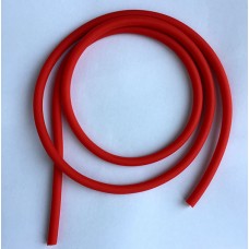 Трубка латексная силиконовая 6mm x 3mm 1m red