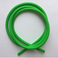 Трубка латексная силиконовая 6mm x 3mm 1m green