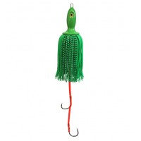 Приманка CatfishPro octopus teaser 250gr light green with two hooks
